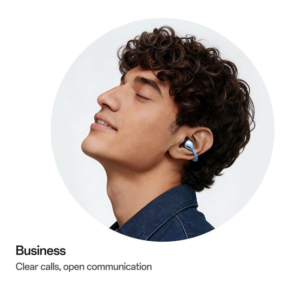 Padmate S83 Clip-On Open-Ear Earbuds | All-Day Comfort & Crystal-Clear Sound