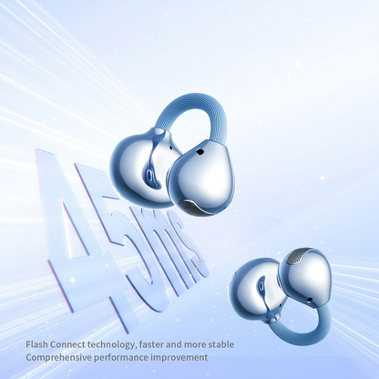 Padmate S83 Clip on Bluetooth Earbuds for All-Day Comfort