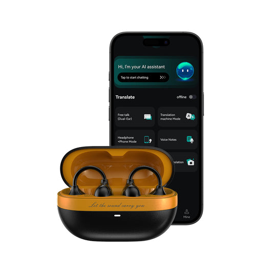Padmate S80 Pro Translator Earbuds with Voice Notes & Offline Translation