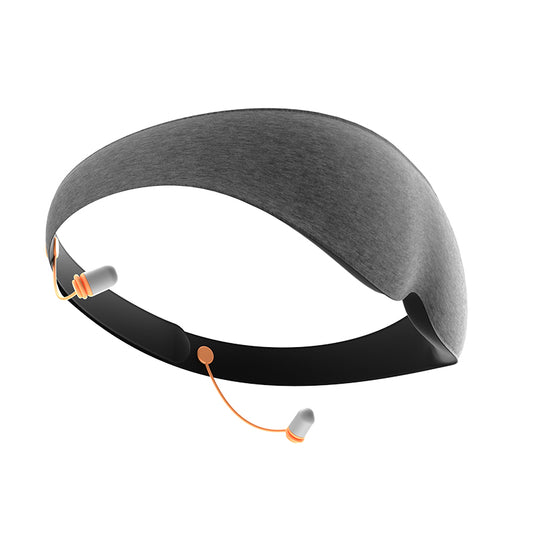 Padmate S61 Sleep Mask with Attached Ear plugs for Sleeping