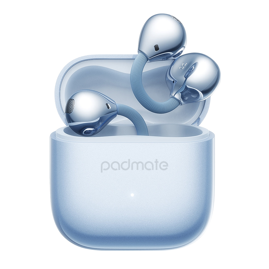 Padmate S83 Clip on Bluetooth Earbuds for All-Day Comfort