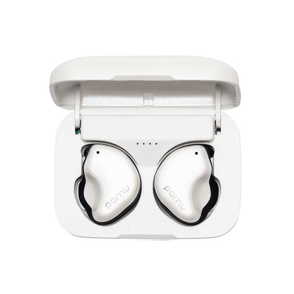 Pamu Fit N Bluetooth wireless semi-in-ear ANC earbuds headphones white