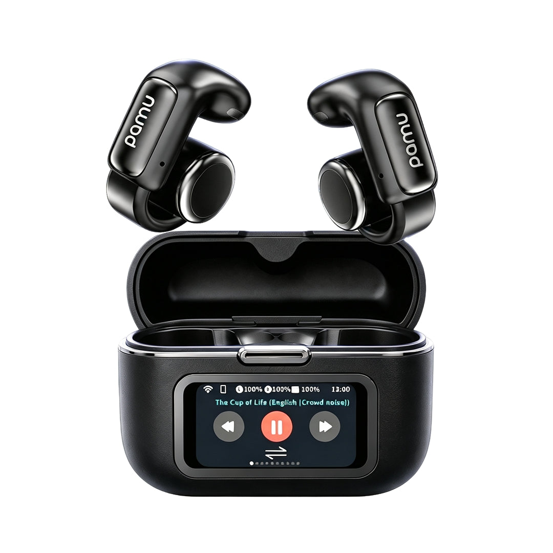 Pamu T36 Bluetooth TWS Headphones Black