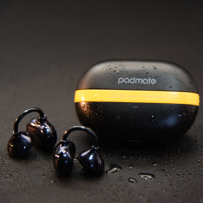 Padmate S80 clip earbuds with IPX4 waterproof