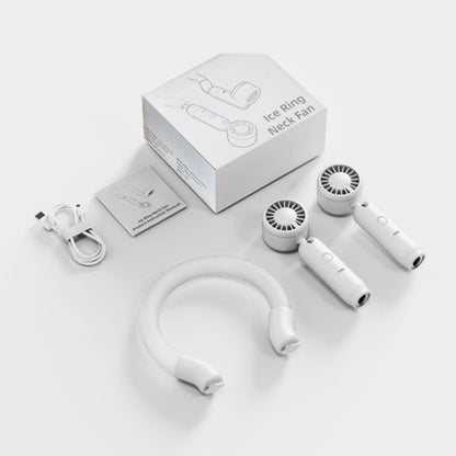 Padmate Ice-Ring Cooling Neck Handheld Fan