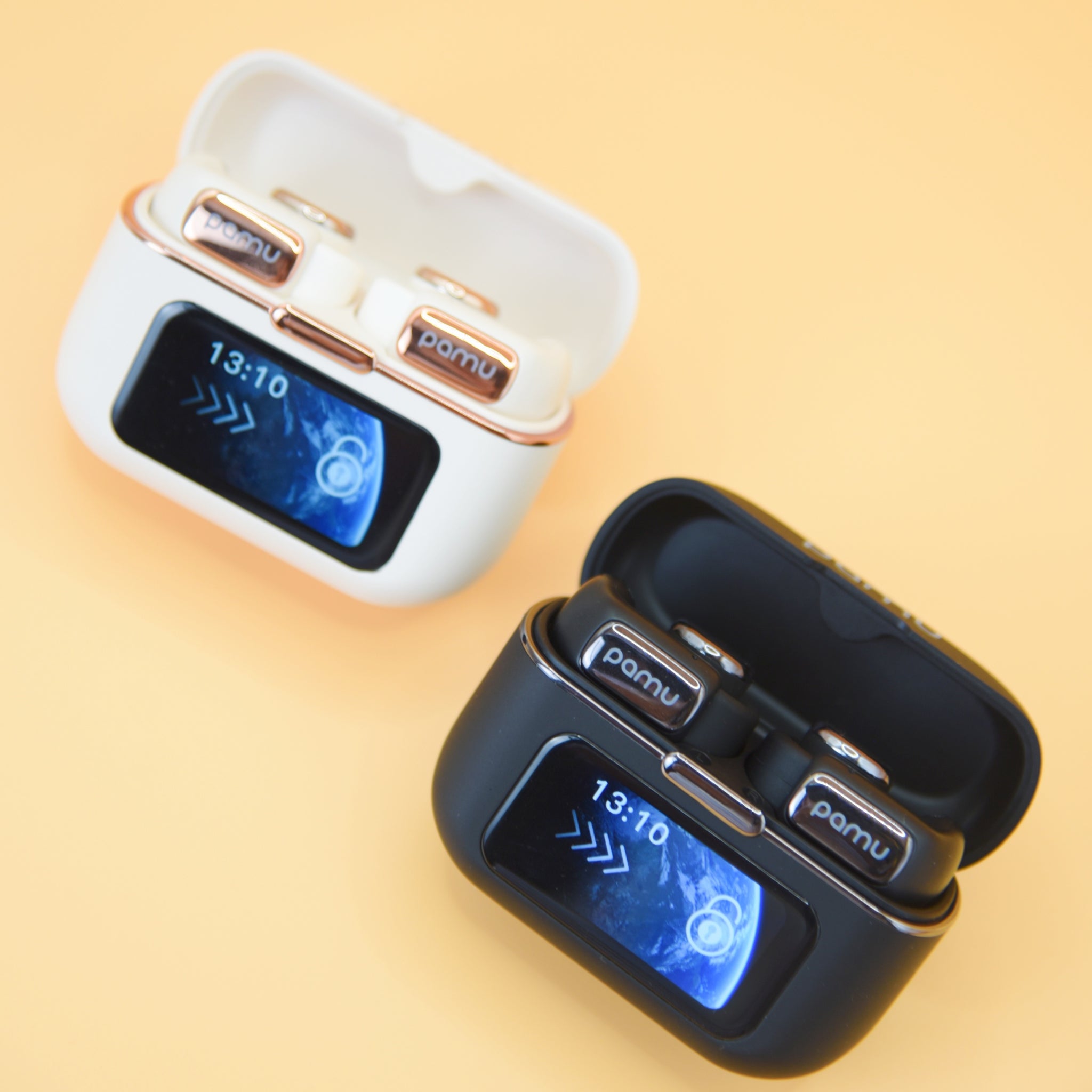 Lightweight open-ear Pamu T36 earbuds for comfortable long-wear listening