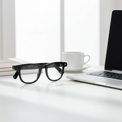 Padmate ViewMate AI Smart Camera Glasses with 1080P HD Recording & Voice Control