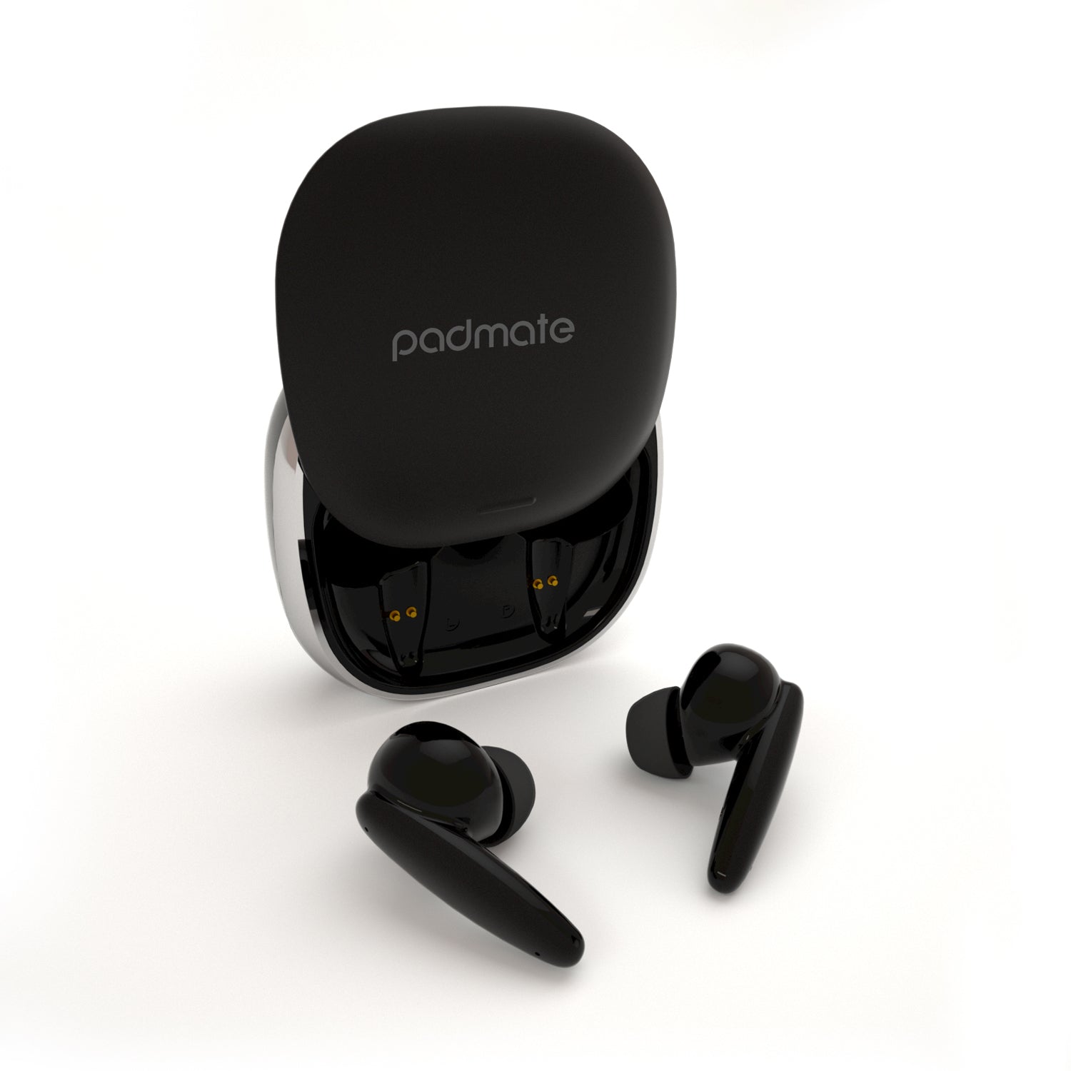 Fones de ouvido sem fio Bluetooth 5.3 True Padmate S33