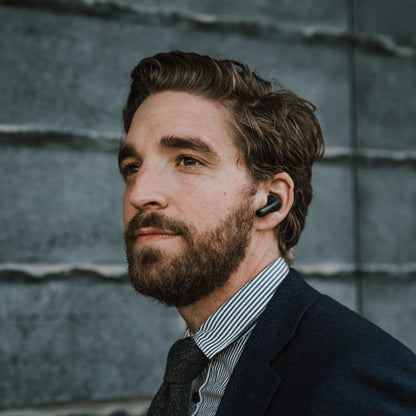 Fones de ouvido PaMu Slide Mini Bluetooth 5.0 True Wireless com estojo de carregamento sem fio