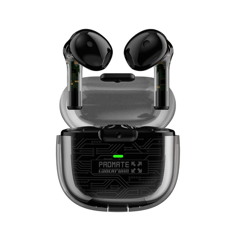 Padmate S31 Transparent Design Bluetooth 5.3 True Wireless Earbuds (Neon Night Light Special Edition)